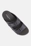 Men Slip On Arabic Sandals, Dark Brown - 4