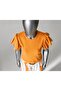 Girl's Patterned Wide-Leg Pants Blouse Set-Aüt-0036 - 3