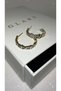 Design Luxury Zircon Stone Jewellery Craftsmanship Stainless Steel Hoop Earrings - 2