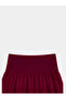 Girl's Wrinkled Textured Skirt and Top Set - 5