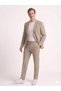 Slim Fit Striped Men's Suit - 3
