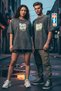 1St Quality Street Spirit T-Shirt Casual T-Shirt and Alt Trend Fashionable and Modern - Washable Style - 3
