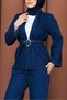 Women's Washed Stoned Young Sports Large Size Jeans Pardezue 0318 - 6