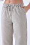 Striped Elastic Waist Wide Leg Woven Trousers - 6