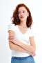 Lace Detailed T-Shirt P9033 - 2