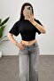 Women's Waist-Fitted Wide-Sleeve Relaxed Blouse - 2