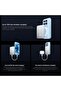 Ultrathin Magnetic Power Bank 5000mAh 15W MagSafe Compatible for iPhone, Glacier Silver - 6