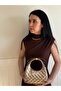 Women's Parla Model Bow Strap Detailed Hand & Shoulder Bag - 3