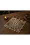 6 Piece Living Room Display Cabinet Napkin Holder Coffee Table Set - 6