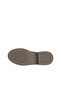 Khaki Leather Women's Heeled Boots - 5