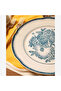 Coralina by Oscar De La Renta Blue Porcelain Dinner Plate 29 cm - 2
