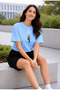 Basic Oversize T-Shirt and Shorts Set – Relaxed Fit, Casual Sports Combo