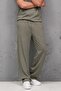 Regular Fit Lycra Self-Striped Half Baggy Trousers T-Shirt Set - 4