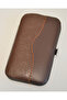 7-Piece Stylish Leather Boxed Manicure Set – Portable Practical Nail Care Set in a Bag Brown - 2