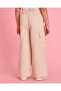Girls Beige Wide Leg Cargo Trousers - 3