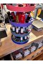 4-Tier Rotating Lipstick and Nail Polish Organizer Stand |   360 °   Lipstick Carousel Desktop Organizer - 2