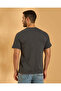 Men Charcoal Printed T-Shirt - 3