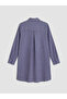 Lcw grace navy striped women's shirt tunic - 6