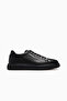 Men's leather casual daily shoes 26y 1662604 black