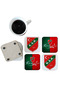 Karşıyaka Sports Decorative Wooden Coaster Set 0121