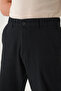Elastic Waist Waffle Fabric |   Loose Fit Men's Trousers - 5