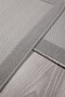 Sisal Vector Non-Slip Based Easy-To-Wipe 2-Piece Gray Bathroom Mat Set 60X100-50X60 - 2