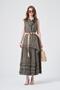 Women's Vest Skirt Linen Set 31358 - 4