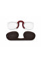 FIND MY Reader Rectangle Nose clip-on Reading Glass (Brown, 250 x) - 3