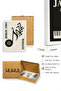 White Wooden Framed 3-Piece "Vintage Jazz Nights" Painting Set Huhu566 - Triple Painting Set White Frame - 2
