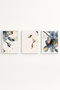White Wooden Framed 3 Piece Set Painting Huhu471