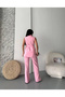 Double Blazer Suit with Thick Belted Vest and Trousers - 5