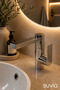 Chrome Sink Faucet 360 °   Swivel Single Handle Bathroom Sink Faucet Modern Stylish - 4