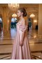 Girl's Princess Evening Dress with Floral Appliques and Tulle Detail, Suitable for Ages 5-10 - 2