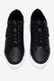 Men's Black and White Comfortable Fit Thermo Sole Lace-Up Sports Shoes - 3