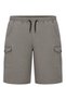 Plus Size Lycra Cargo Pocket Jeans Capri (Jean Capri)