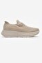 Simple Lace Patterned Knitwear Women's Shoes Beige - 2