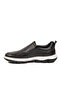 Black Genuine Leather Men's Casual Shoes 6Y3526-2550 m - 4