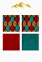 Digital Printed Soft Textured 4-Piece Throw Pillow Cover Set Krl0103 - 5