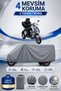 Motorcycle Tarpaulin Volta Vm4 Neo 3-Wheeled Electric Vehicle Tarpaulin Gray 4 Seasons Waterproof Uv Protected