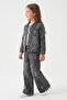 Bow Embroidered Stoned Girls' 3-Piece Denim Set - 26Y 1467 - 2