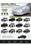 Jetour T2 Car Cover – Waterproof 210D Oxford Cloth Full Car Cover | UV Protection | Windproof - 6