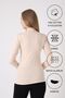 Women's Long Sleeve Hijab Bodysuit - 90% Cotton - 3