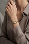 Vintage Women's Steel Watch Gold Color Square Case Old Money Luxury Elegant Stylish Women's Wristwatch |   Limited Edition 2026 - 5
