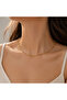 Steel Cube Italian Chain Disco Ball Wrapped Necklace - 3