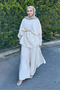 Salash Long Pants Set - Beige - 5