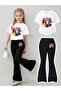 Girl's Spanish Style Leggings and T-Shirt Set