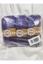 Angora Eggplant Purple Hand Knitting Yarn (3 Pieces) - Color: 060