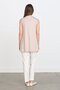 Sleeveless Combed Cotton Undergarment - Stone - 4