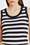 Striped Crew Neck Athlete T-Shirt Bbss26Fkt010388 - 6