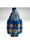 Hand Knitted Motif Cream Shoulder Bag - Lined Large Size